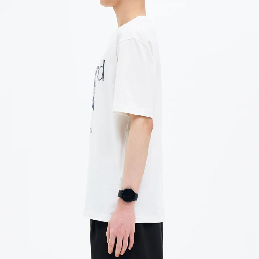 8 seconds Garden Graphic T-shirt — White