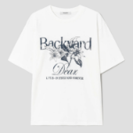 8 seconds Garden Graphic T-shirt — White