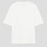 8 seconds Square Photo Graphic T-shirt — White