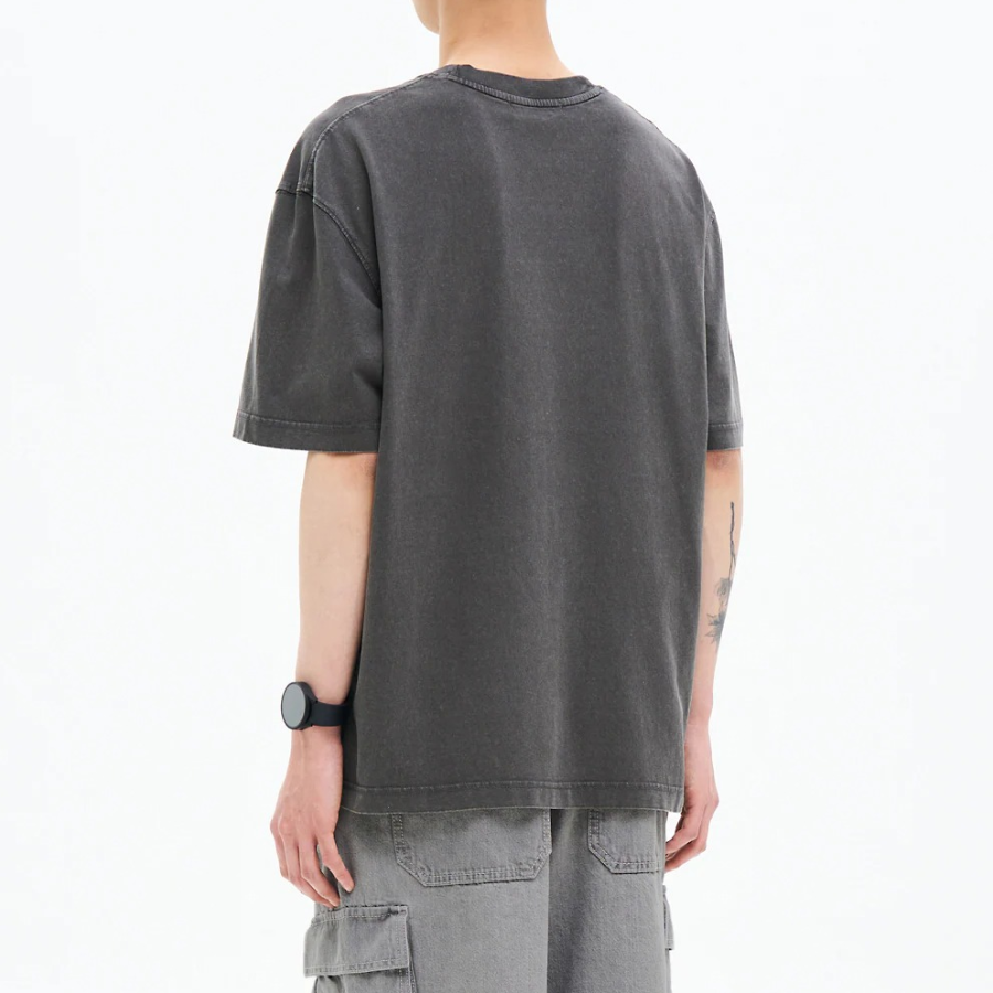 8 seconds Tropical Garment Dyed T-shirt — Ash