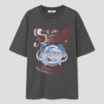 8 seconds Tropical Garment Dyed T-shirt — Ash