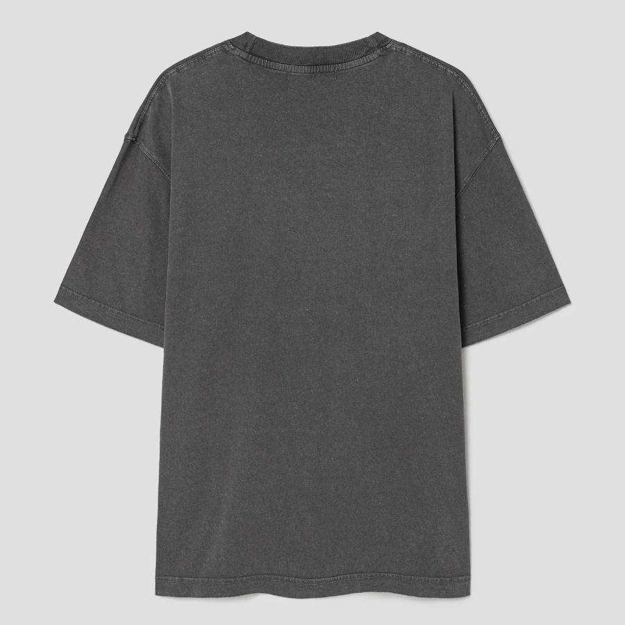 8 seconds Tropical Garment Dyed T-shirt — Ash