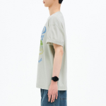 8 seconds Tropical Garment Dyed T-shirt — Light Green