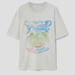 8 seconds Tropical Garment Dyed T-shirt — Light Green