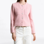 Tommy Hilfiger Official Button Tweed Jacket