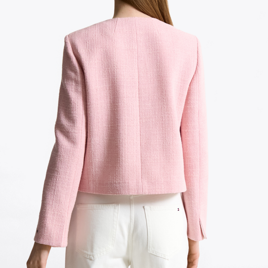 Tommy Hilfiger Official Button Tweed Jacket