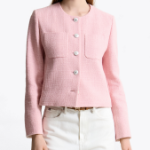 Tommy Hilfiger Official Button Tweed Jacket