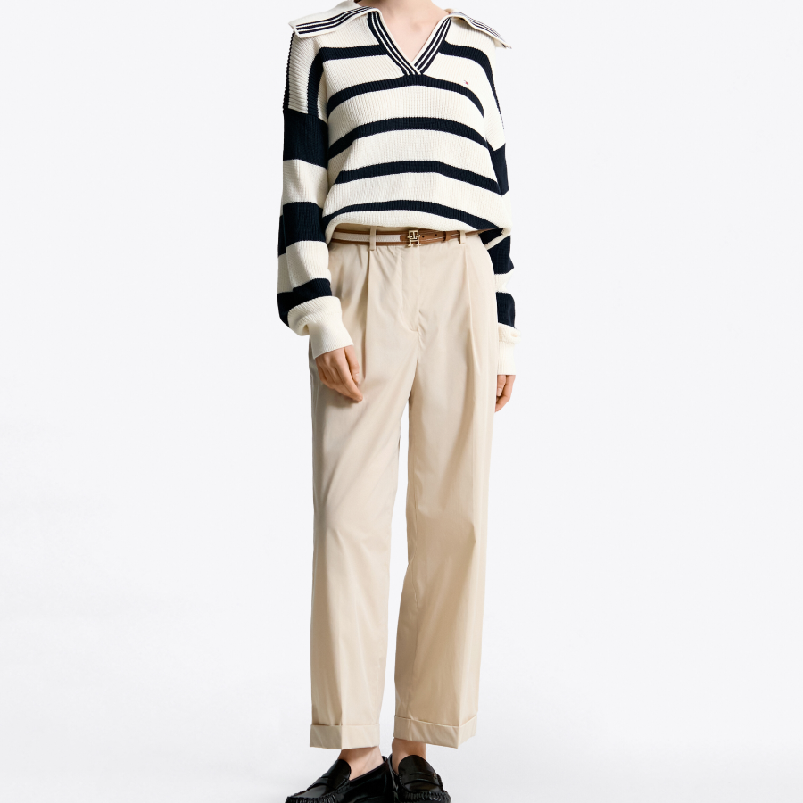 Tommy Hilfiger Official Light Cotton Nylon Chino Pants