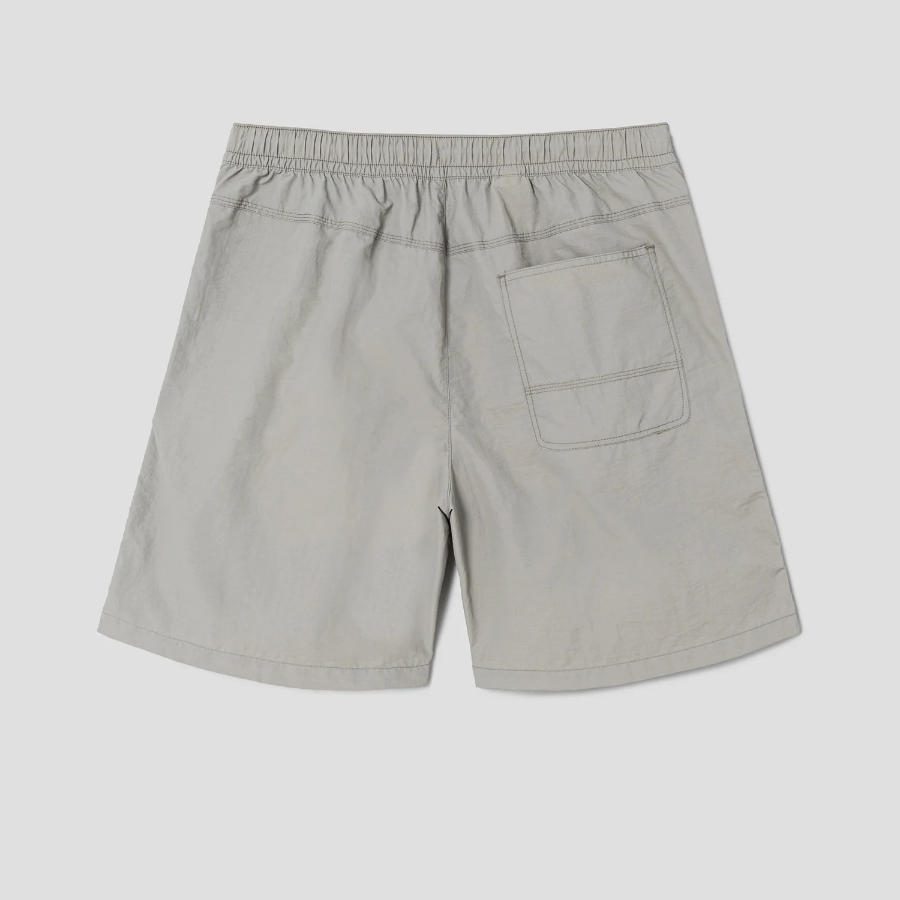 8 seconds Nylon Banding Shorts — Light Gray