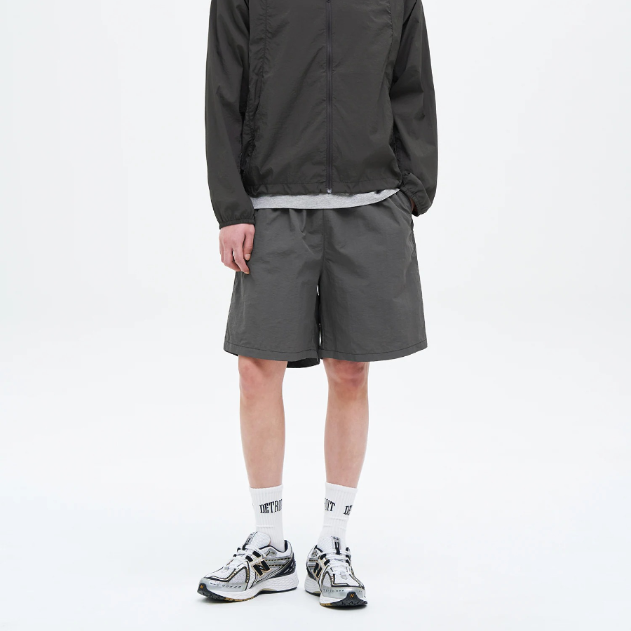 8 seconds Nylon Banding Shorts — Khaki