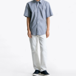 Tommy Hilfiger Official Oxford Short-Sleeve Shirt