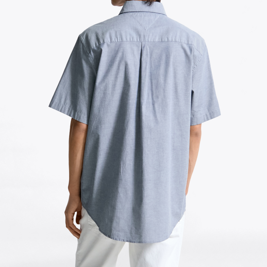 Tommy Hilfiger Official Oxford Short-Sleeve Shirt