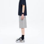 8 seconds Terry Bermuda Fit Shorts — Gray