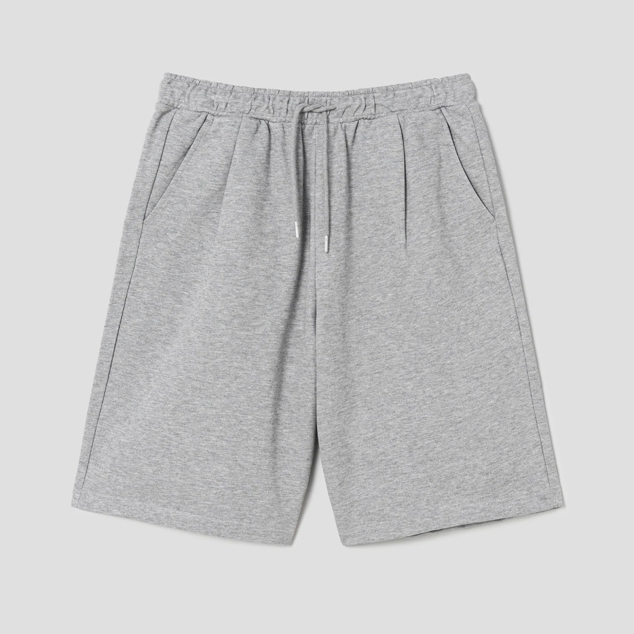 8 seconds Terry Bermuda Fit Shorts — Gray