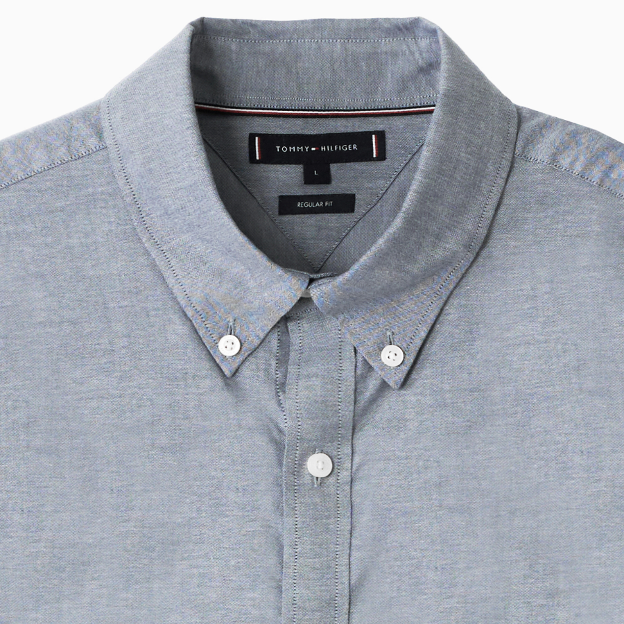Tommy Hilfiger Official Oxford Short-Sleeve Shirt