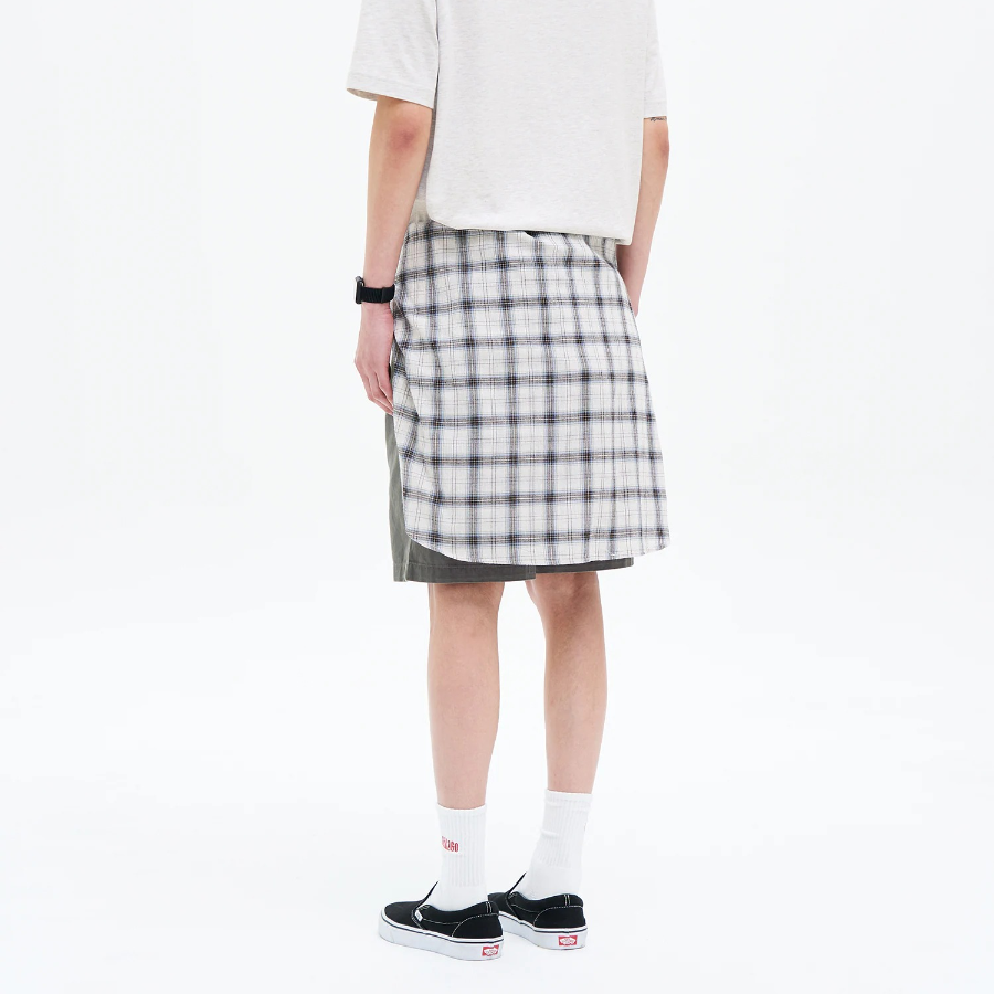 8 seconds Lightweight Cotton Banding Shorts — Khaki