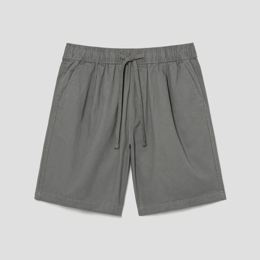 8 seconds Lightweight Cotton Banding Shorts — Khaki