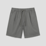 8 seconds Lightweight Cotton Banding Shorts — Khaki