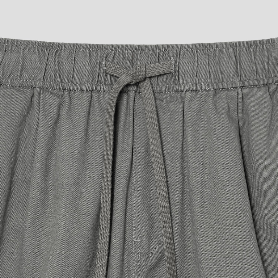 8 seconds Lightweight Cotton Banding Shorts — Khaki