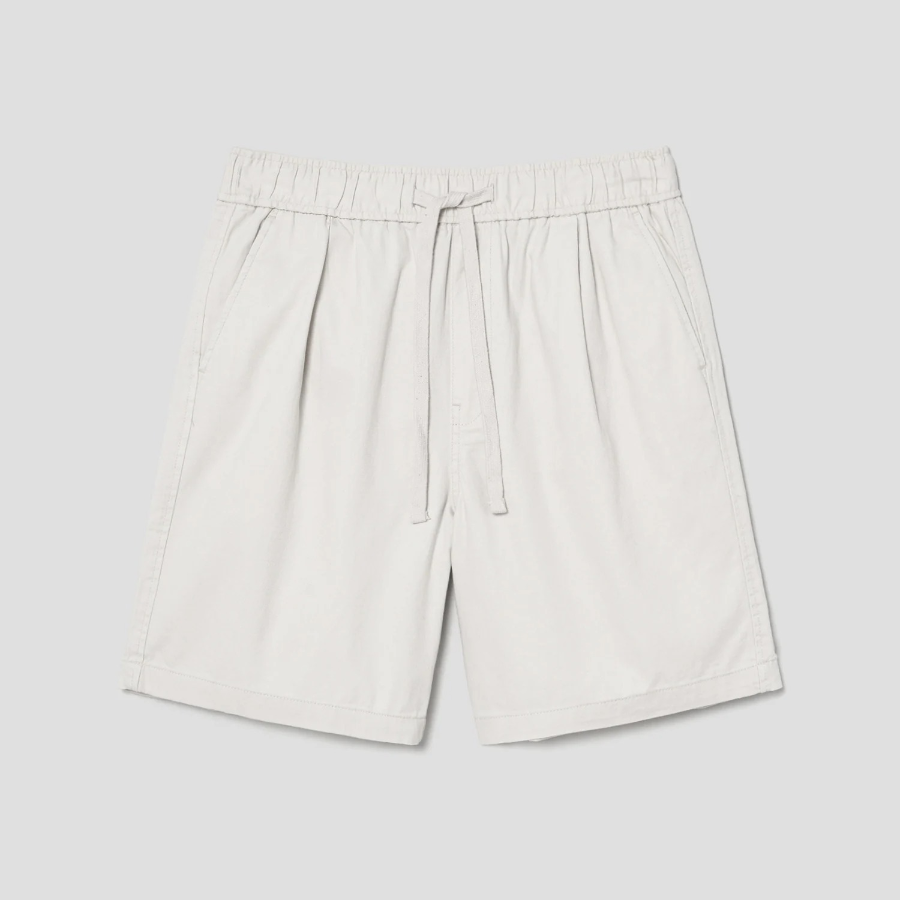8 seconds Lightweight Cotton Banding Shorts — Ivory