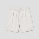 8 seconds Lightweight Cotton Banding Shorts — Ivory