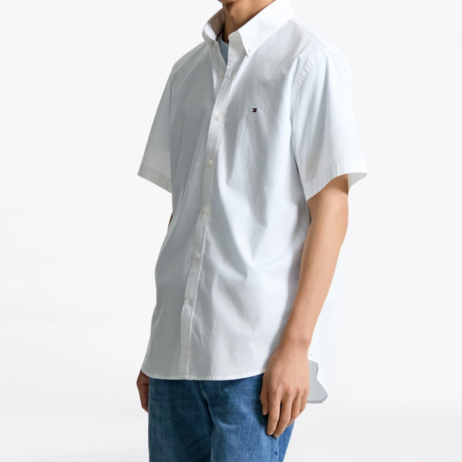 Tommy Hilfiger Official Oxford Short-Sleeve Shirt