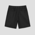8 seconds Lightweight Cotton Banding Shorts — Black