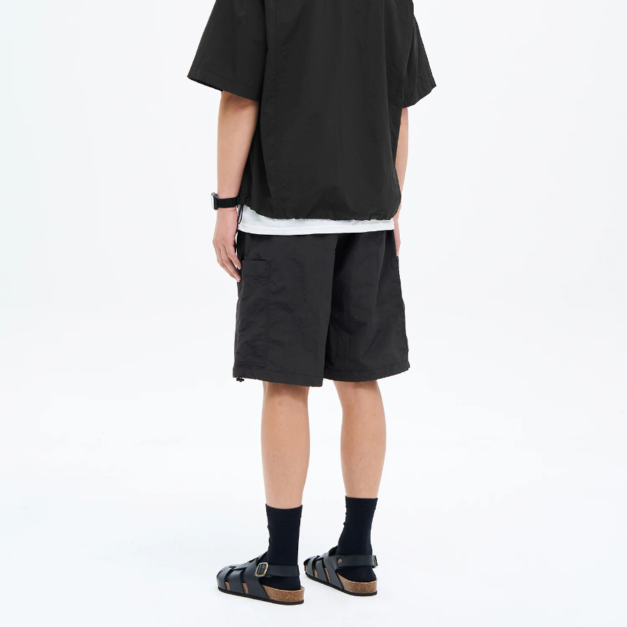 8 seconds Nylon Cargo Shorts — Ash