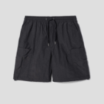 8 seconds Nylon Cargo Shorts — Ash