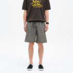 8 seconds Nylon Cargo Shorts — Khaki