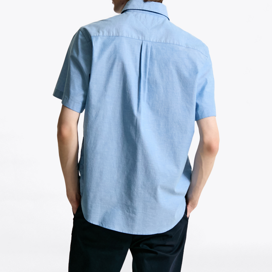 Tommy Hilfiger Official Oxford Short-Sleeve Shirt