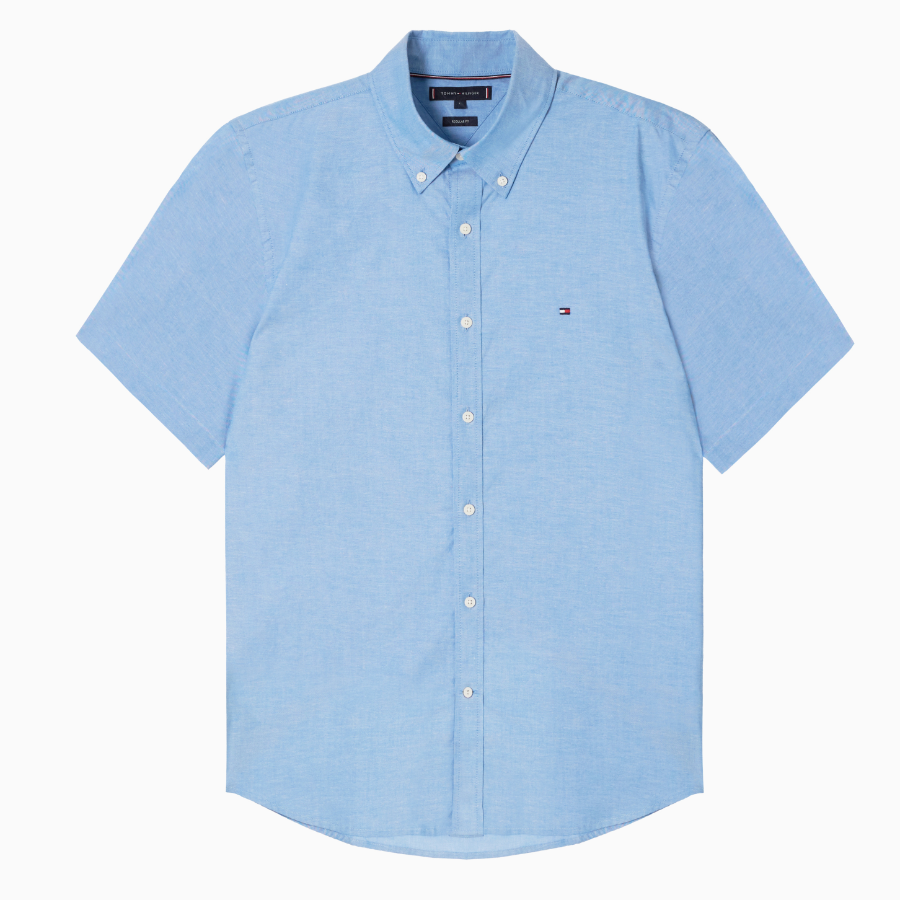 Tommy Hilfiger Official Oxford Short-Sleeve Shirt