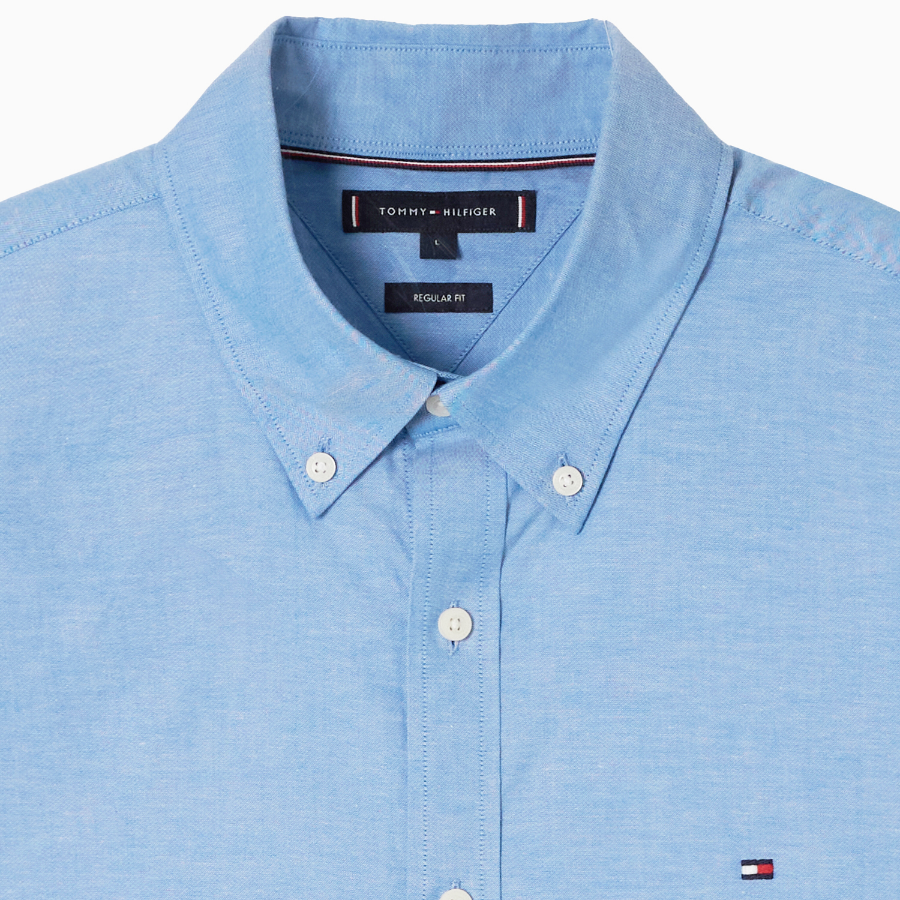 Tommy Hilfiger Official Oxford Short-Sleeve Shirt