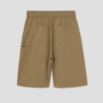 8 seconds 6/10 String Pintuck Cotton Banding Shorts — Beige