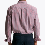 Tommy Hilfiger Official Poplin Gingham Shirt (Regular Fit)