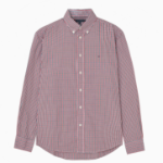 Tommy Hilfiger Official Poplin Gingham Shirt (Regular Fit)
