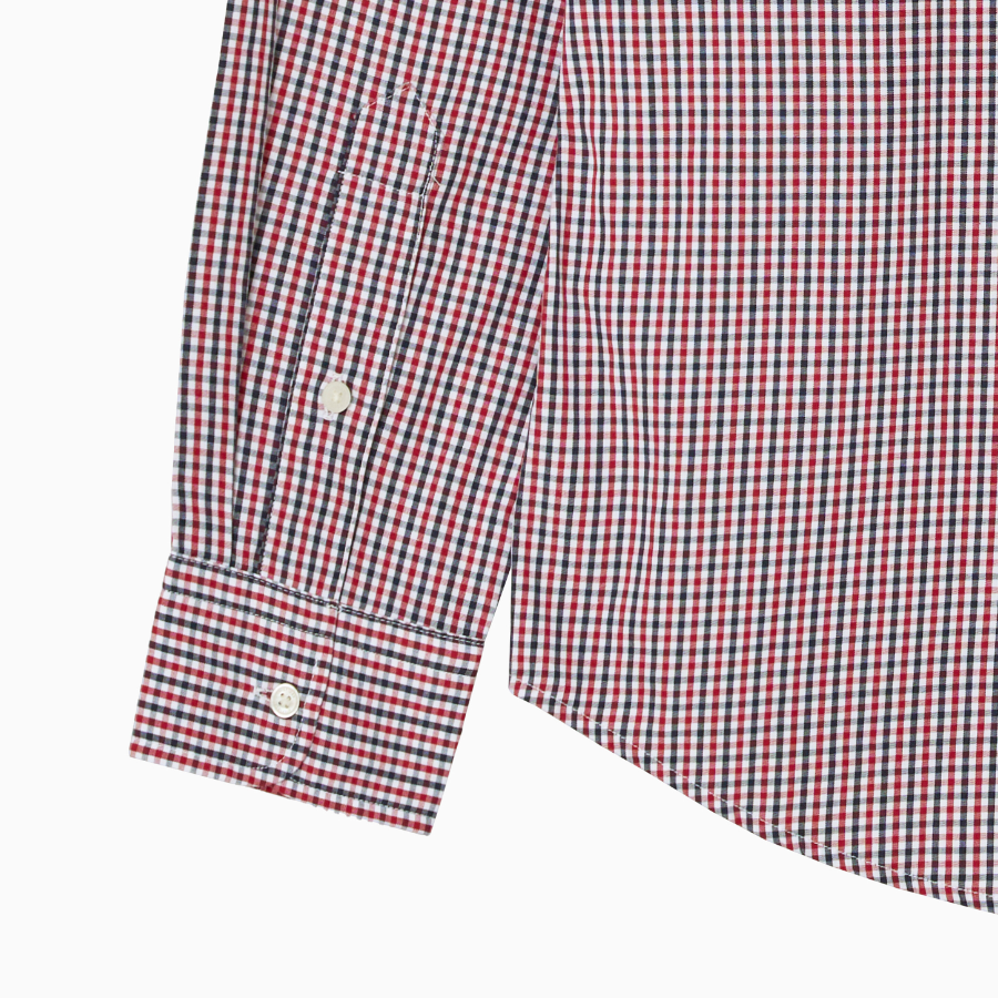 Tommy Hilfiger Official Poplin Gingham Shirt (Regular Fit)