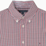Tommy Hilfiger Official Poplin Gingham Shirt (Regular Fit)