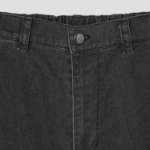 8 seconds Washing Cotton Buckle Half-Banding Shorts — Ash