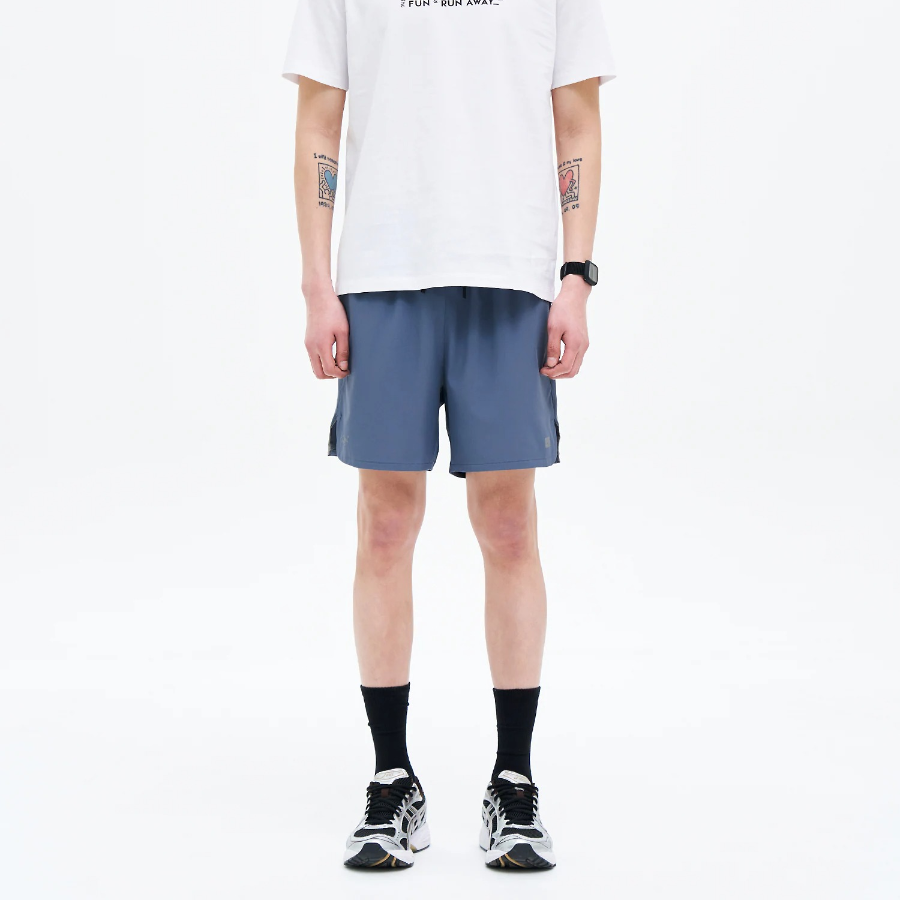 8 seconds Reflective Running Pocket Shorts — Blue