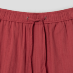 8 seconds Cotton Jacquard Banding Shorts — Red