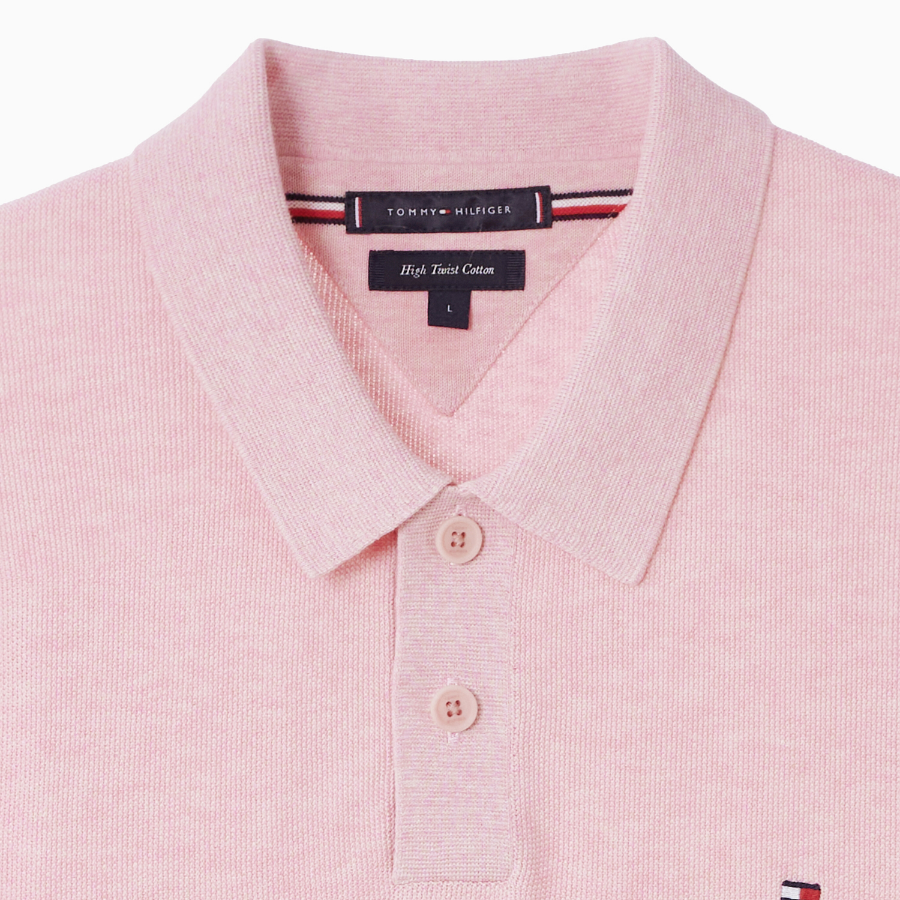 Tommy Hilfiger Official Rice Cone Polo Sweater