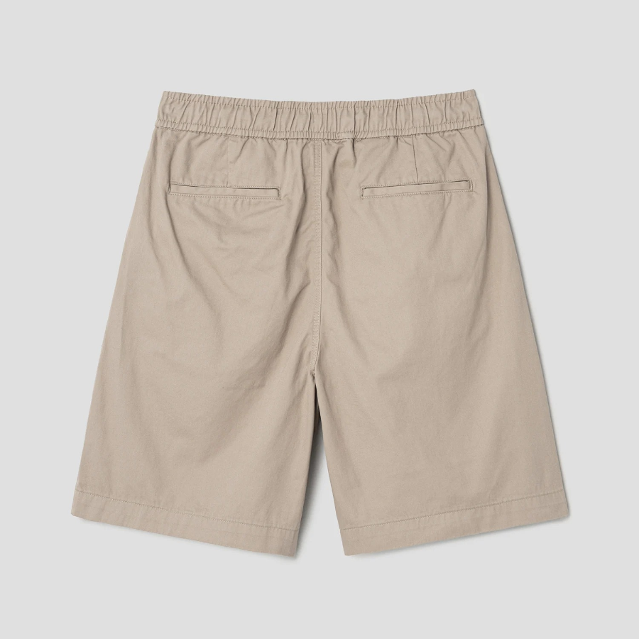 8 seconds Cotton Nylon Bermuda Banding Shorts — Beige