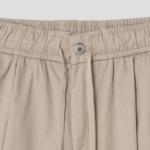 8 seconds Cotton Nylon Bermuda Banding Shorts — Beige