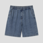 8 seconds Easy Banding Denim Shorts — Blue