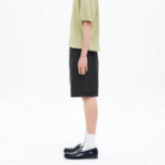 8 seconds Easy Banding Denim Shorts — Black