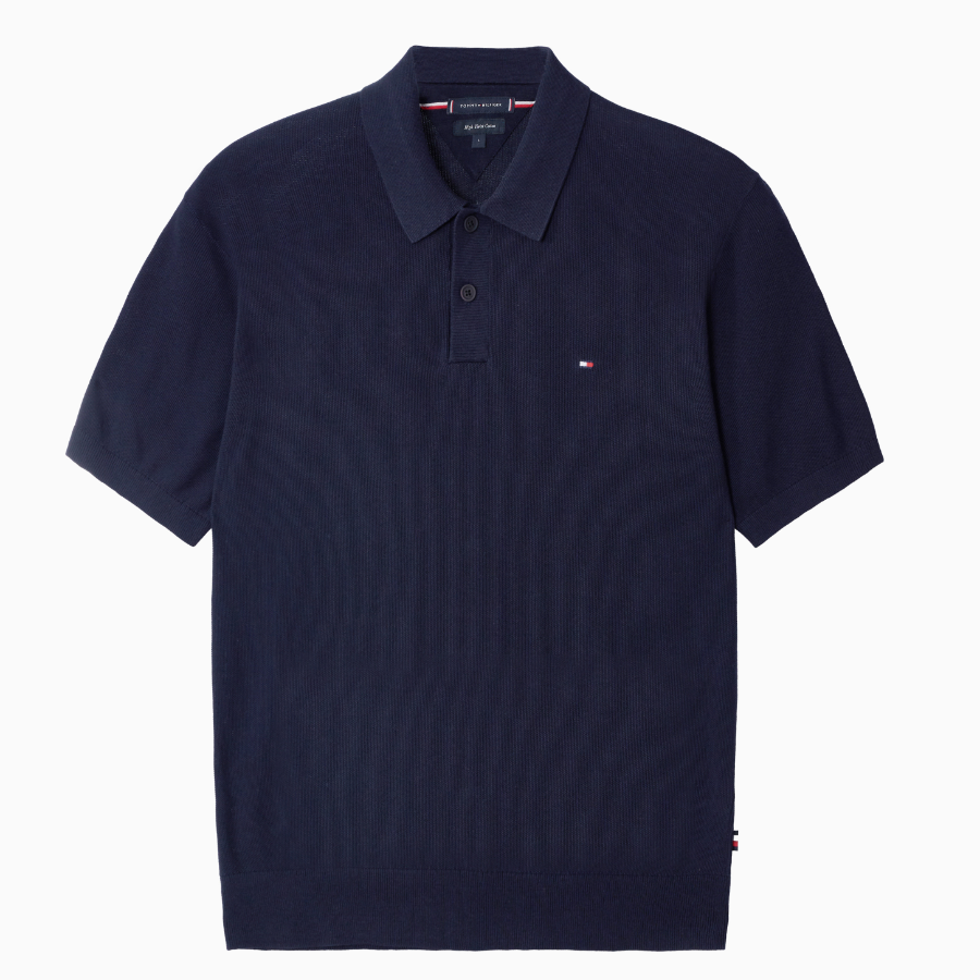 Tommy Hilfiger Official Rice Cone Polo Sweater