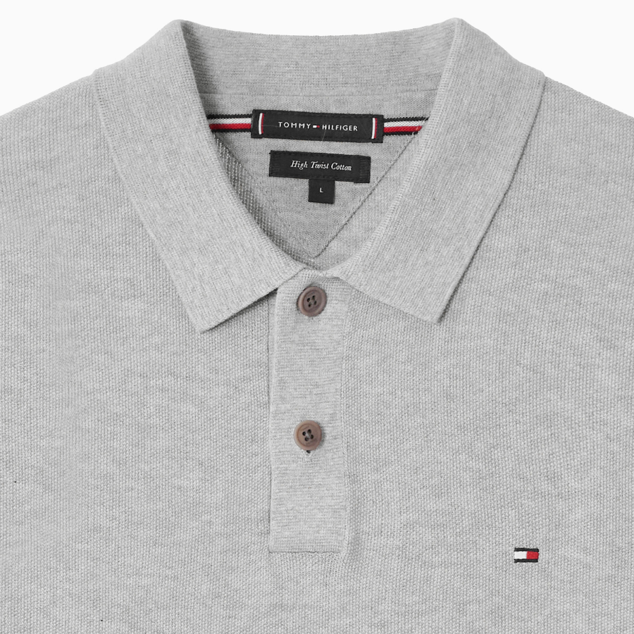 Tommy Hilfiger Official Rice Cone Polo Sweater