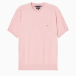 Tommy Hilfiger Official Rice Cone Short-Sleeve Knit