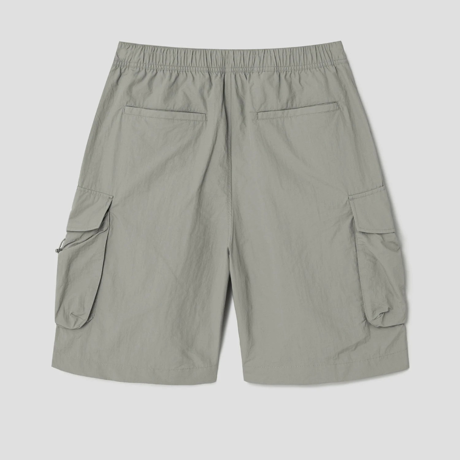 8 seconds Nylon Cargo Shorts — Khaki